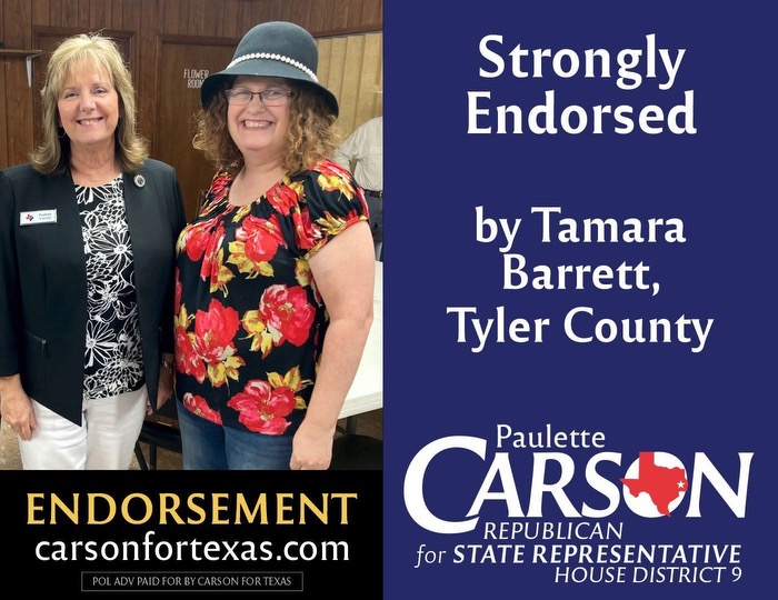 Tamara Barrett Endorses Paulette Carson