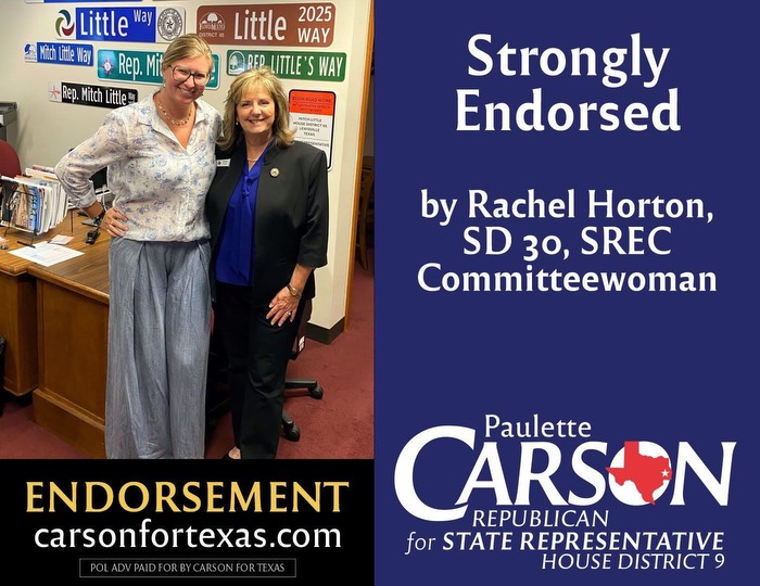 Rachel Horton Endorses Paulette Carson